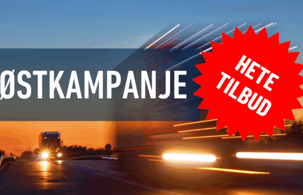 Høstkampanje – Kalde dager, hete tilbud!