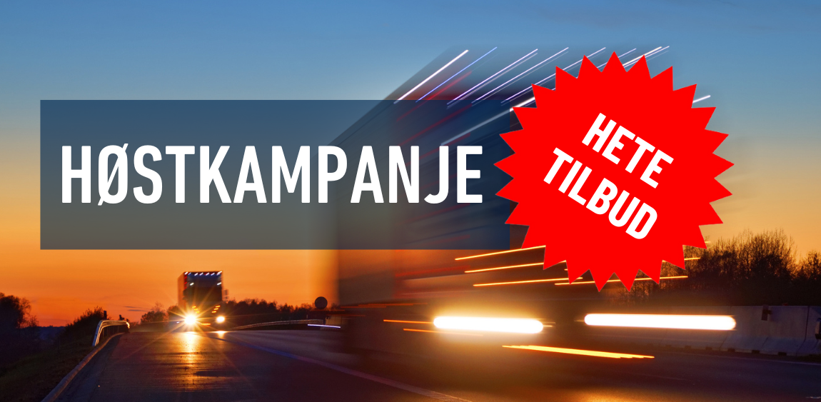 Høstkampanje – Kalde dager, hete tilbud!