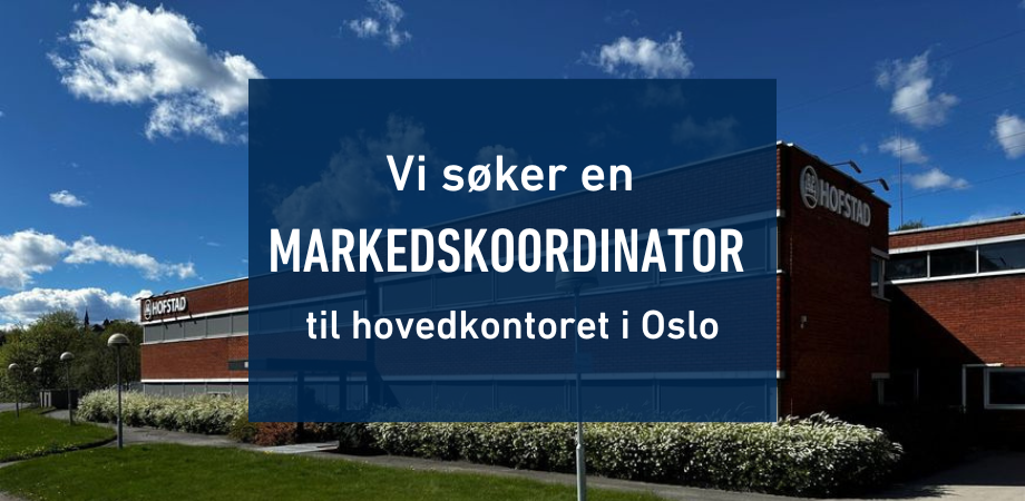 Vi søker en markedskoordinator til hovedkontoret i Oslo